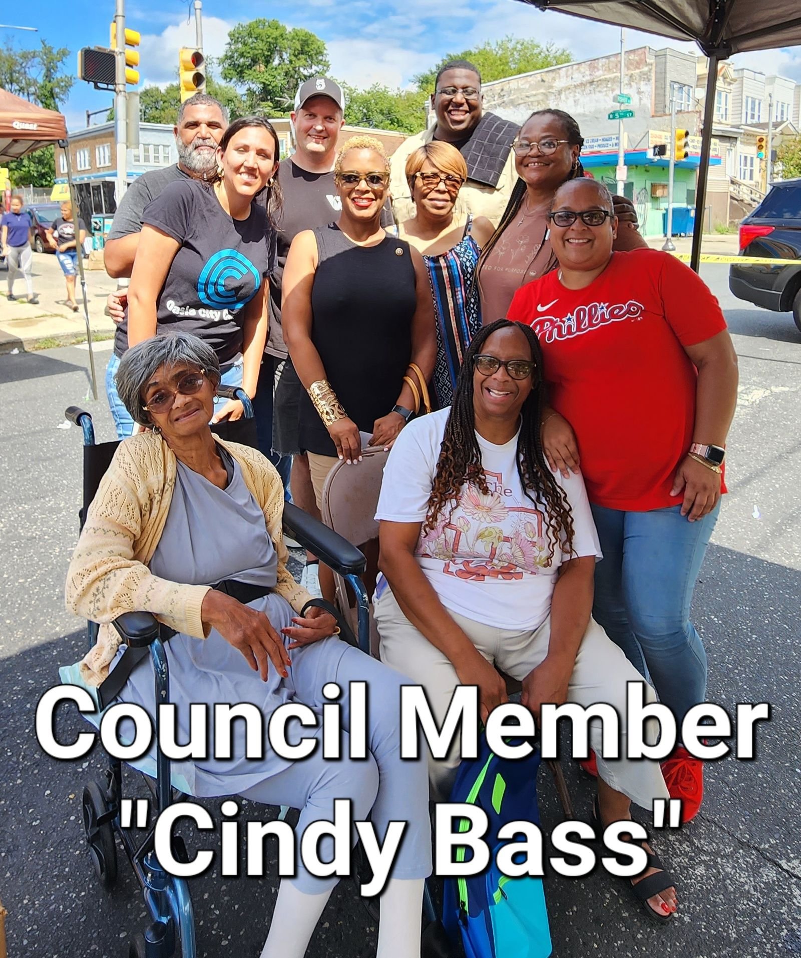 With Philadelphia Council Member Cindy Bass
