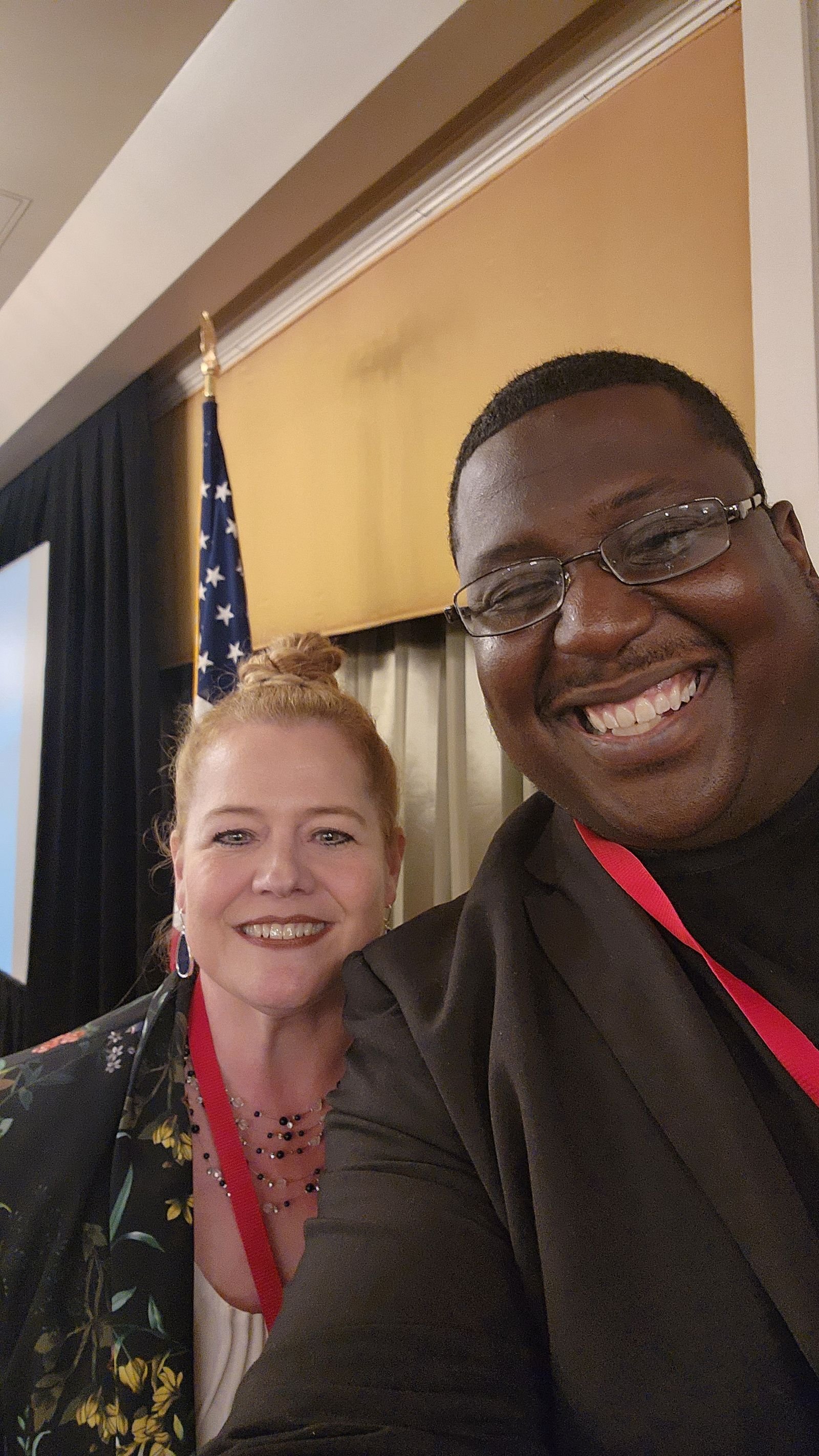 With Dr. Laurel R. Harry